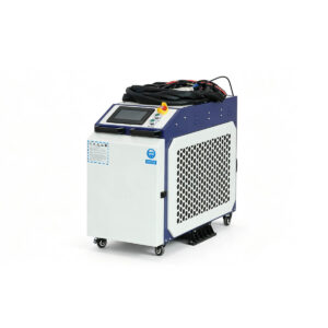 Laser cleaning machine with handheld gun