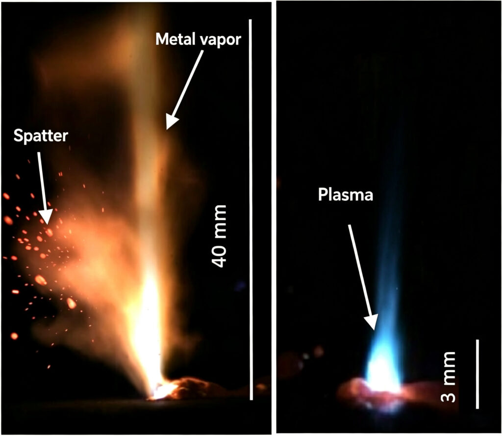 Process: Generation and Avoidance of Black Smoke It is currently impossible to achieve zero smoke in laser welding across the whole industry. Similar to laser cutting, fume will be generated during the welding process, which is why laser cutting machines are equipped with smoke extraction devices.